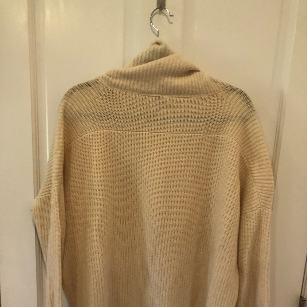 Vince cream cowl sweater